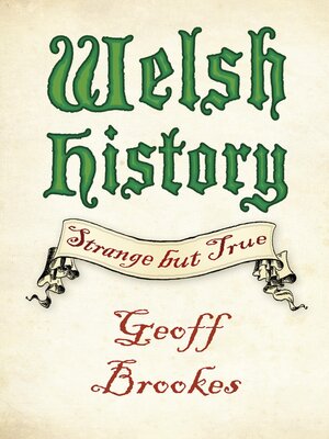 cover image of Welsh History